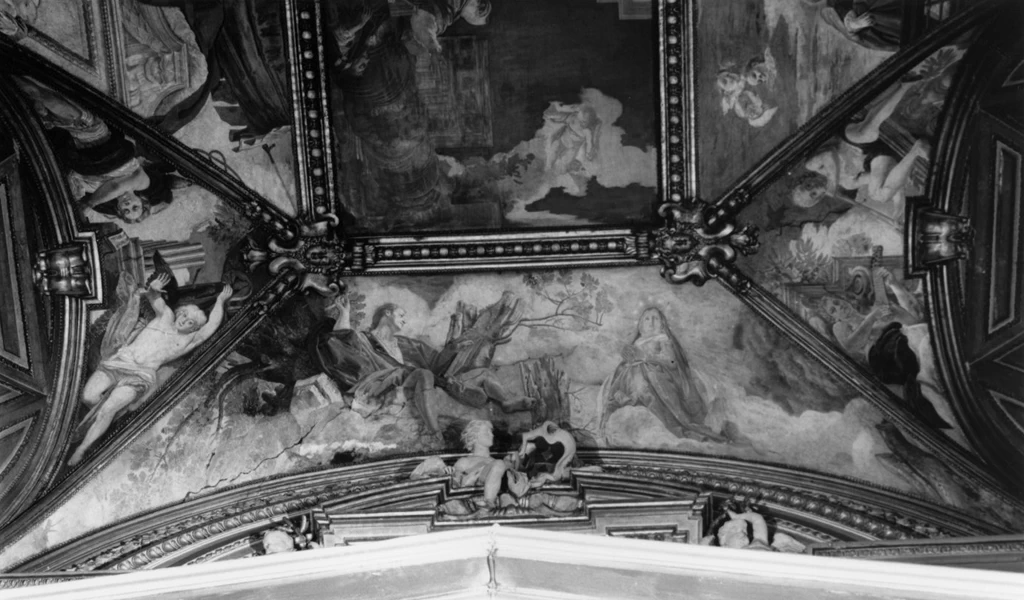 Madonna Immacolata appare a San Giovanni Evangelista nell'isola di Patmos - Chiesa di Santa Maria in Trivio, Roma